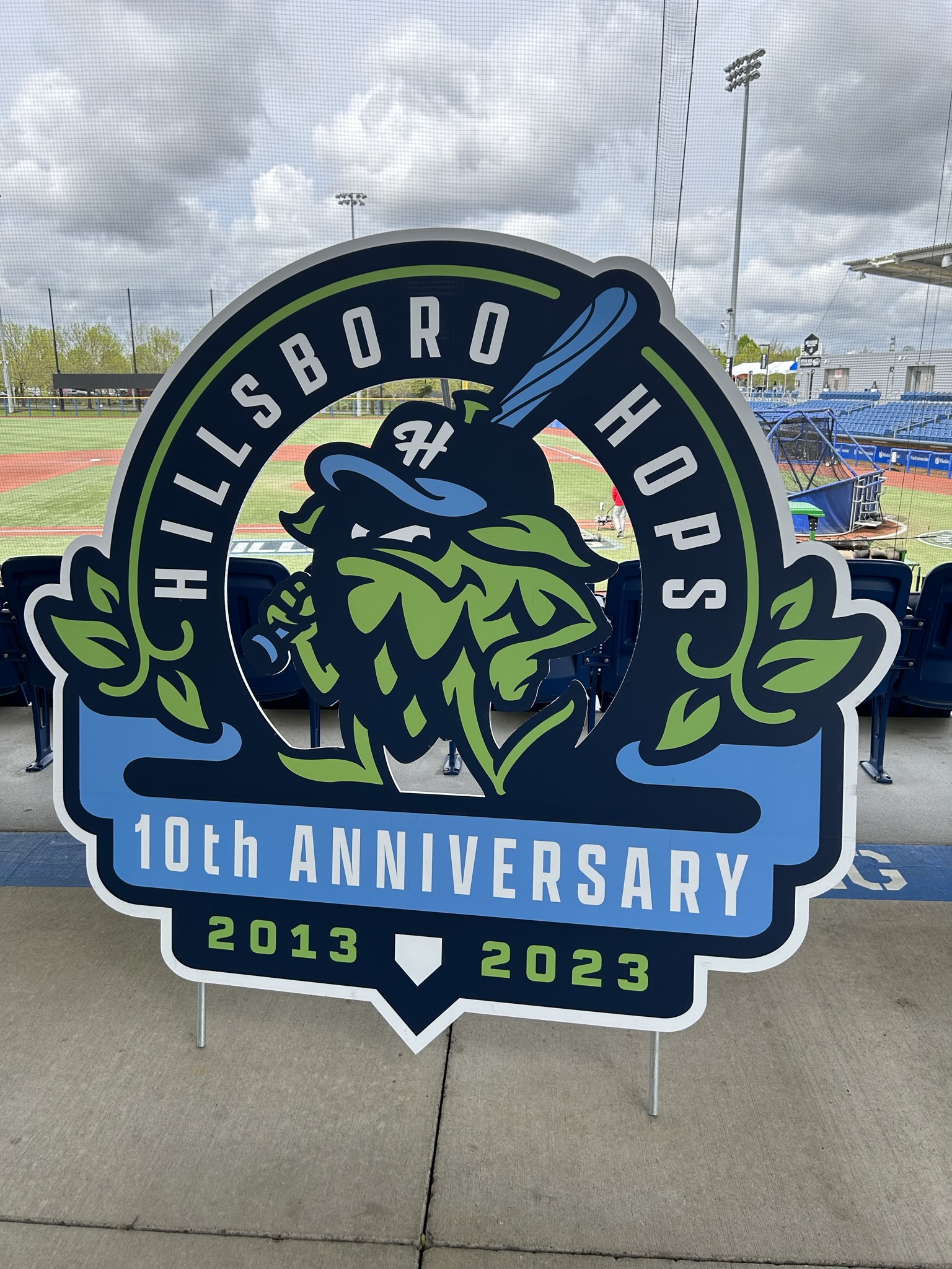 Hillsboro's 10th anniversary logo