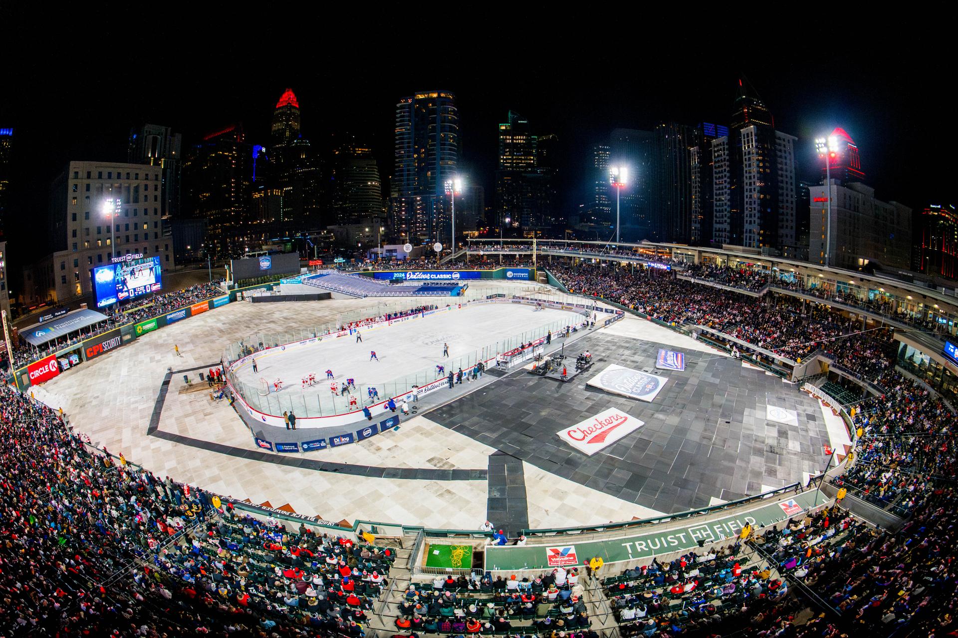 An overhead view of the Queen City Outdoor Classic