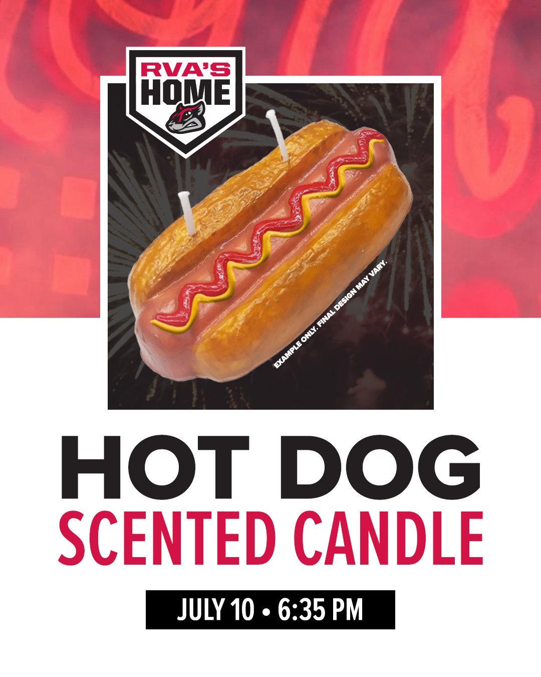 Hot Dog Scented Candle